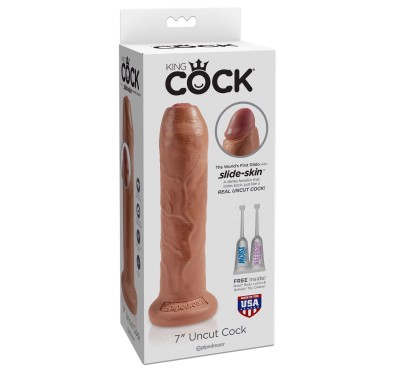 Dildo-cock 7 inch uncut